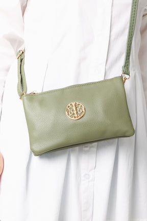 Small Gold Detail Shoulder/Clutch Purse
