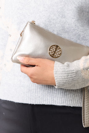 Small Gold Detail Shoulder/Clutch Purse