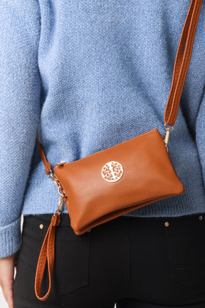 Small Gold Detail Shoulder/Clutch Purse