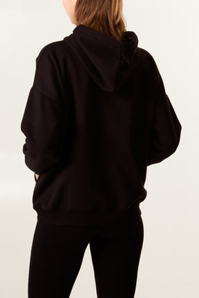 Flocking 'Sport Studio' Logo Hoodie