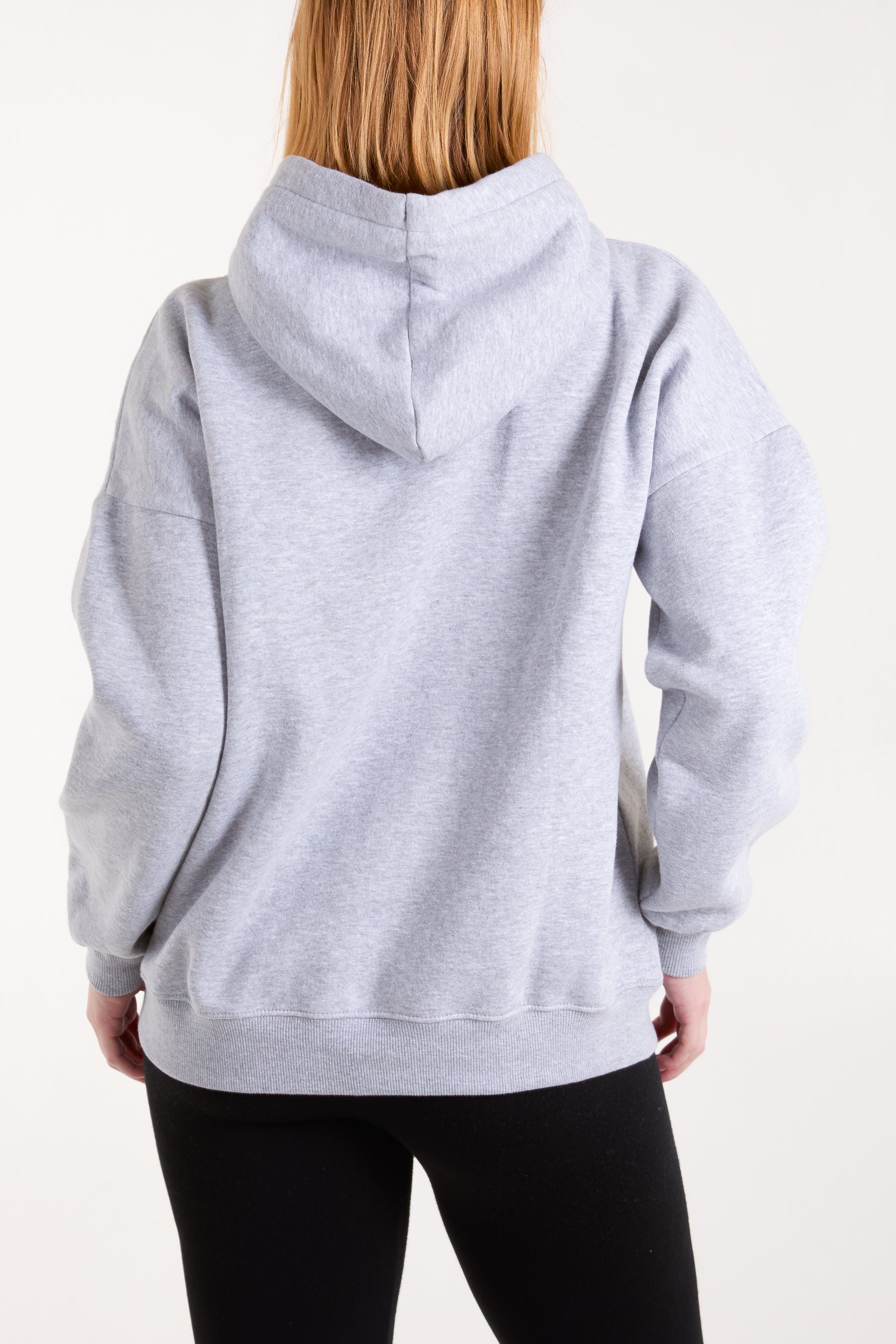 Flocking 'Sport Studio' Logo Hoodie