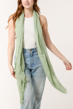 Textured Lightweight Scarf