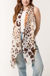 Leopard Print Scarf