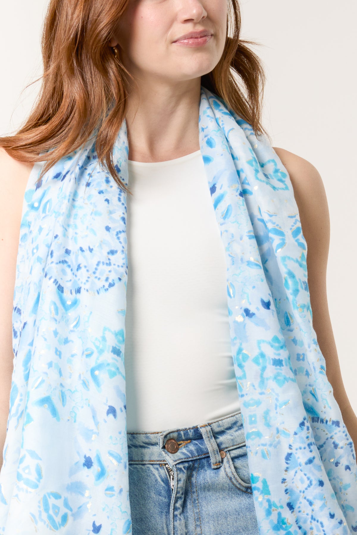 Mosaic Printed Scarf