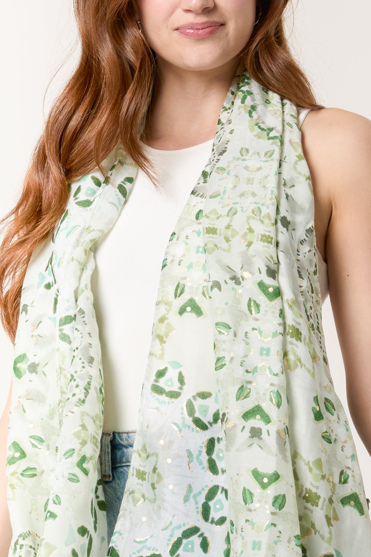 Mosaic Printed Scarf