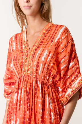 Gold Embellished Smock Top