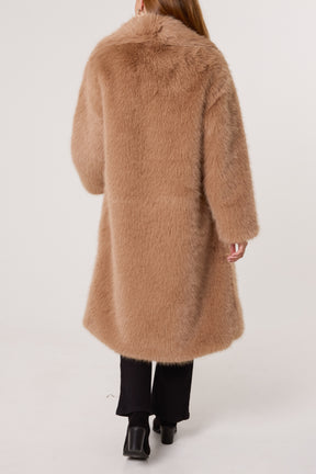 Faux Fur Long Coat