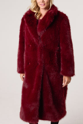 Faux Fur Long Coat