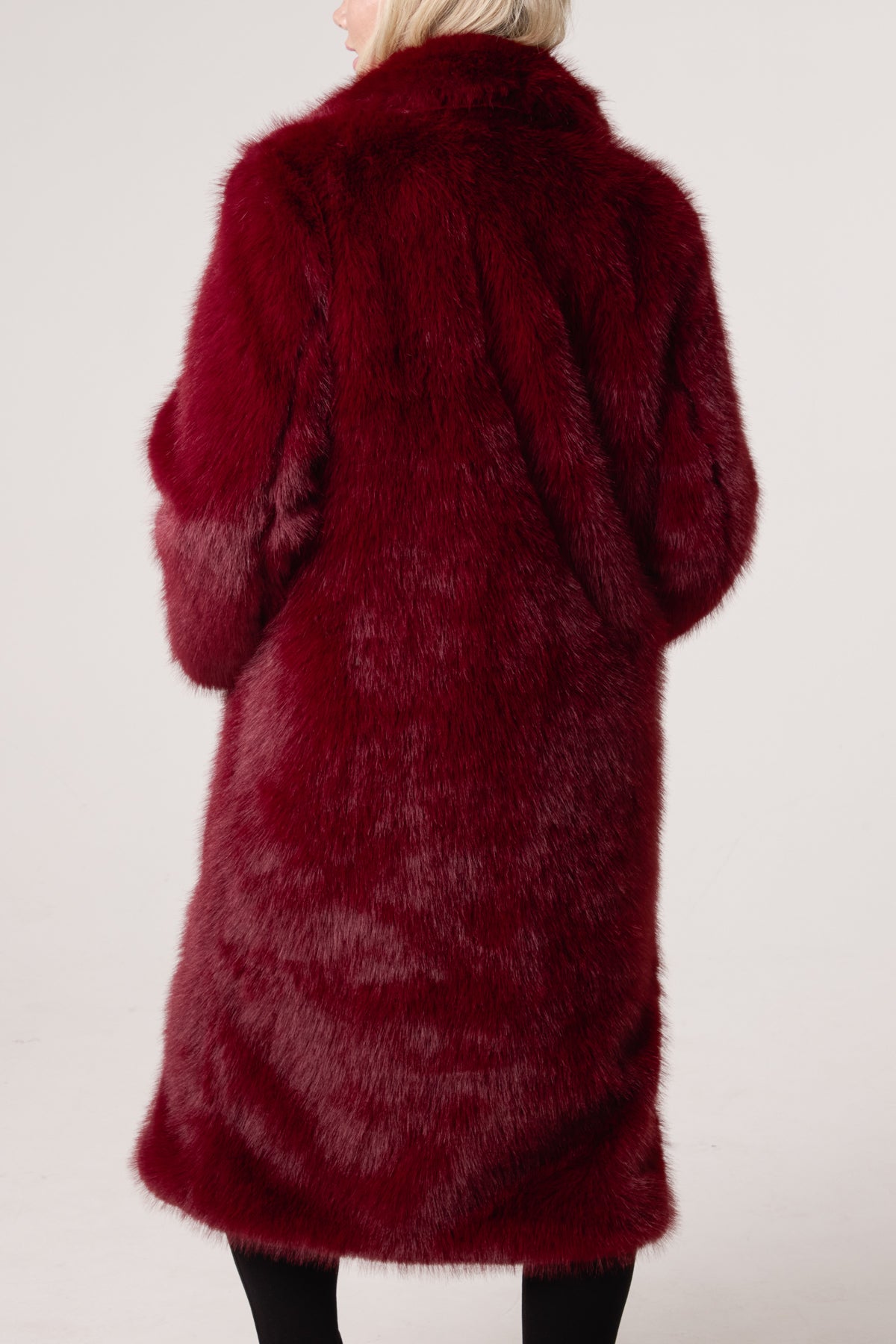 Faux Fur Long Coat