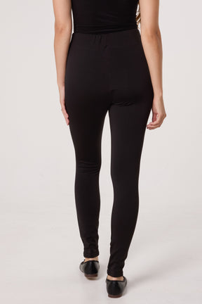 Button Detail Shaping Legging