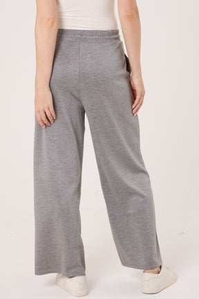 Pintuck Wide Leg Trouser