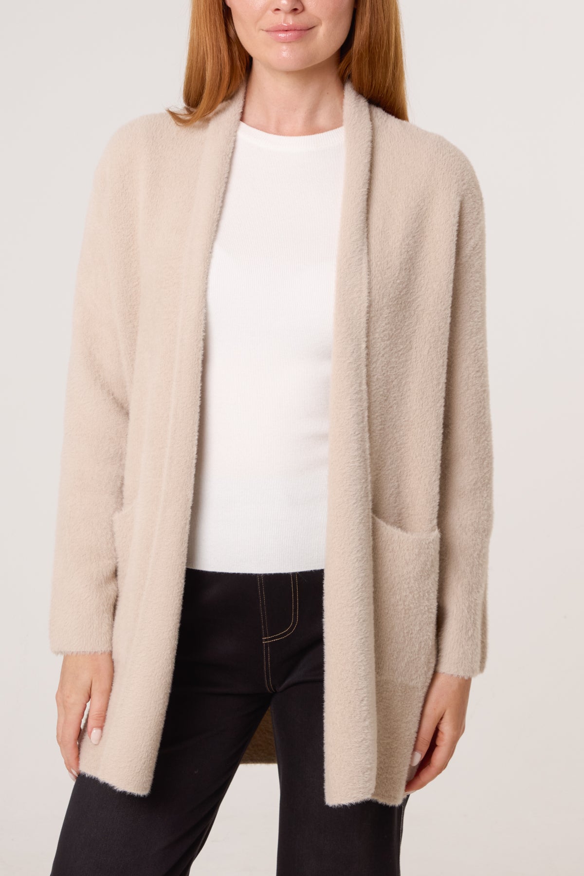 Soft & Fluffy Mid Length Cardigan