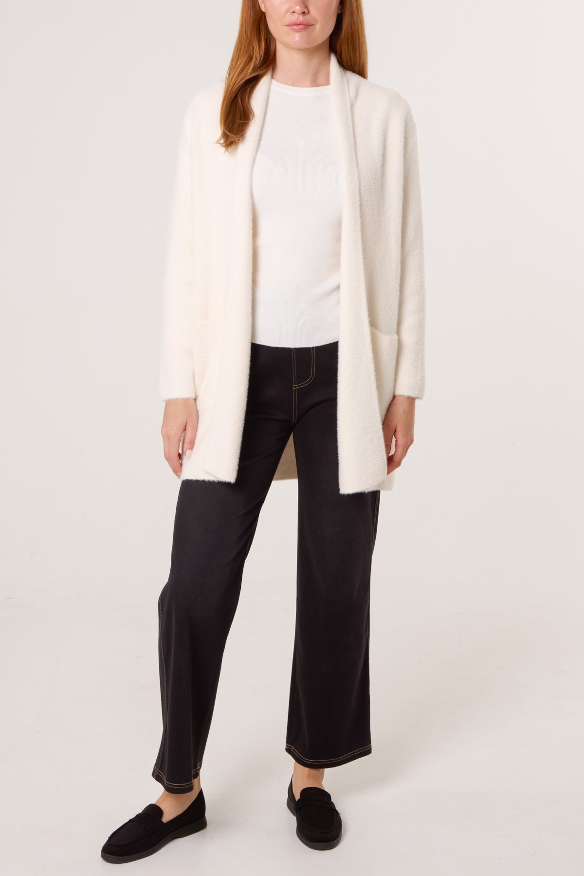 Soft & Fluffy Mid Length Cardigan