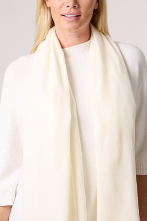 Soft Knit Plain Tassel Scarf