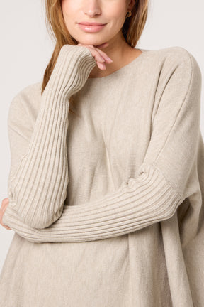 Batwing Jumper & Leggings Knit Co-Ord