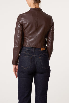 PU Military Jacket