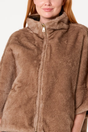 Reversible Faux Fur Jacket