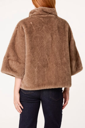 Reversible Faux Fur Jacket