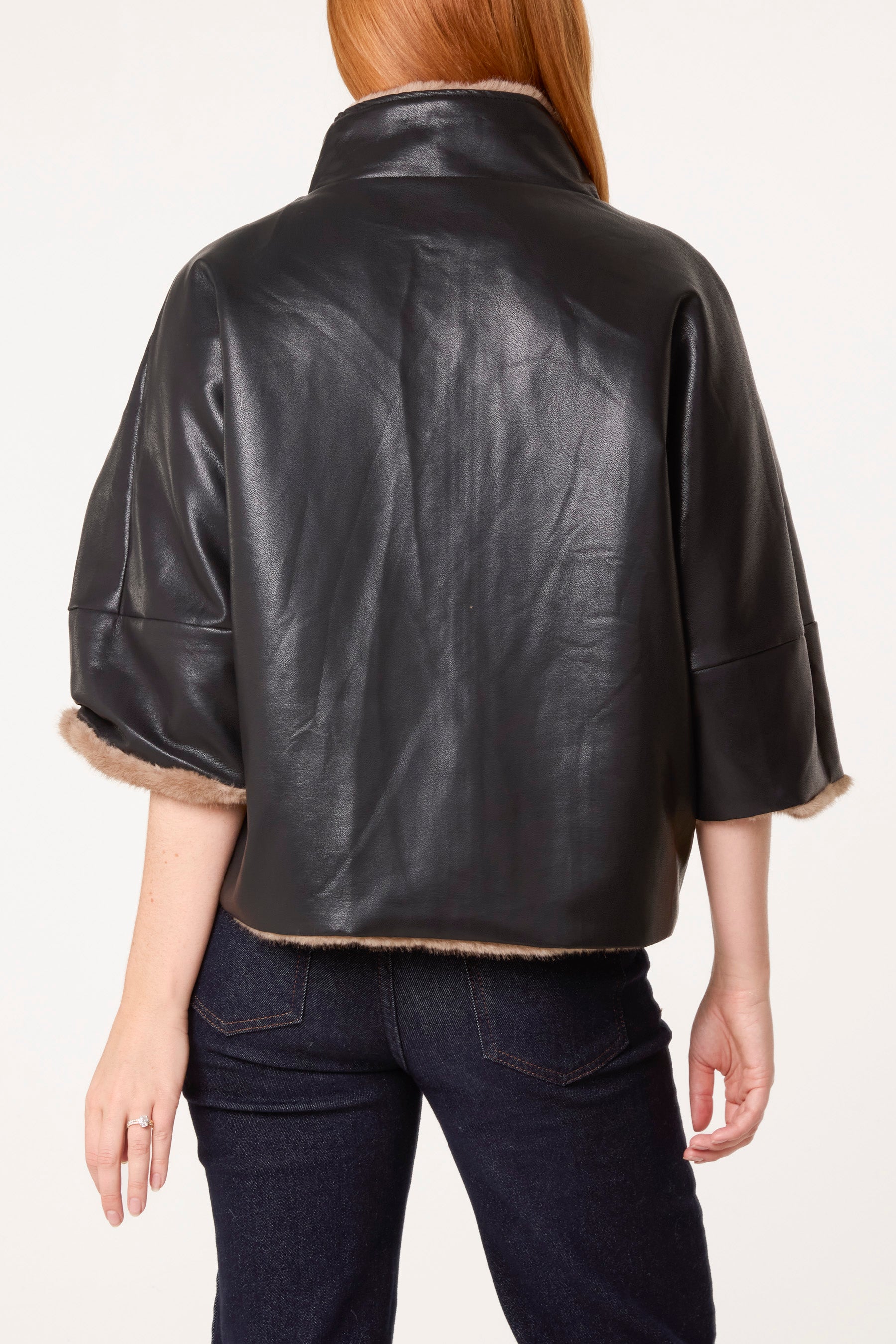 Reversible Faux Fur Jacket
