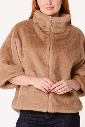 Faux Fur Short Jacket