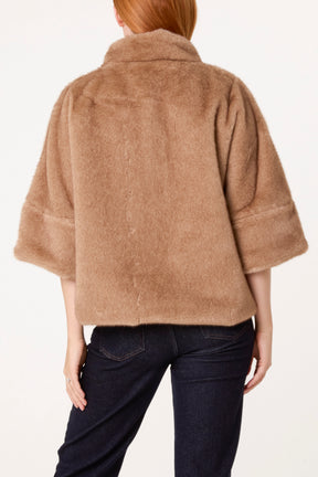 Faux Fur Short Jacket