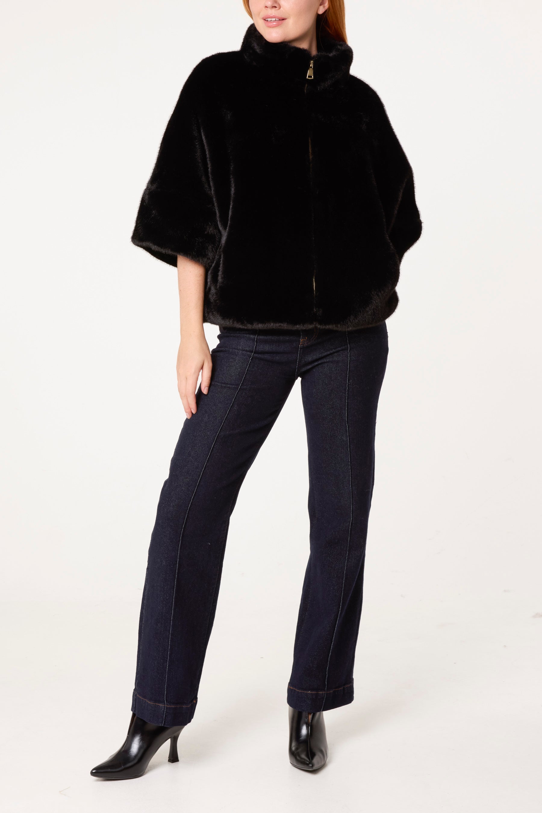 Faux Fur Short Jacket