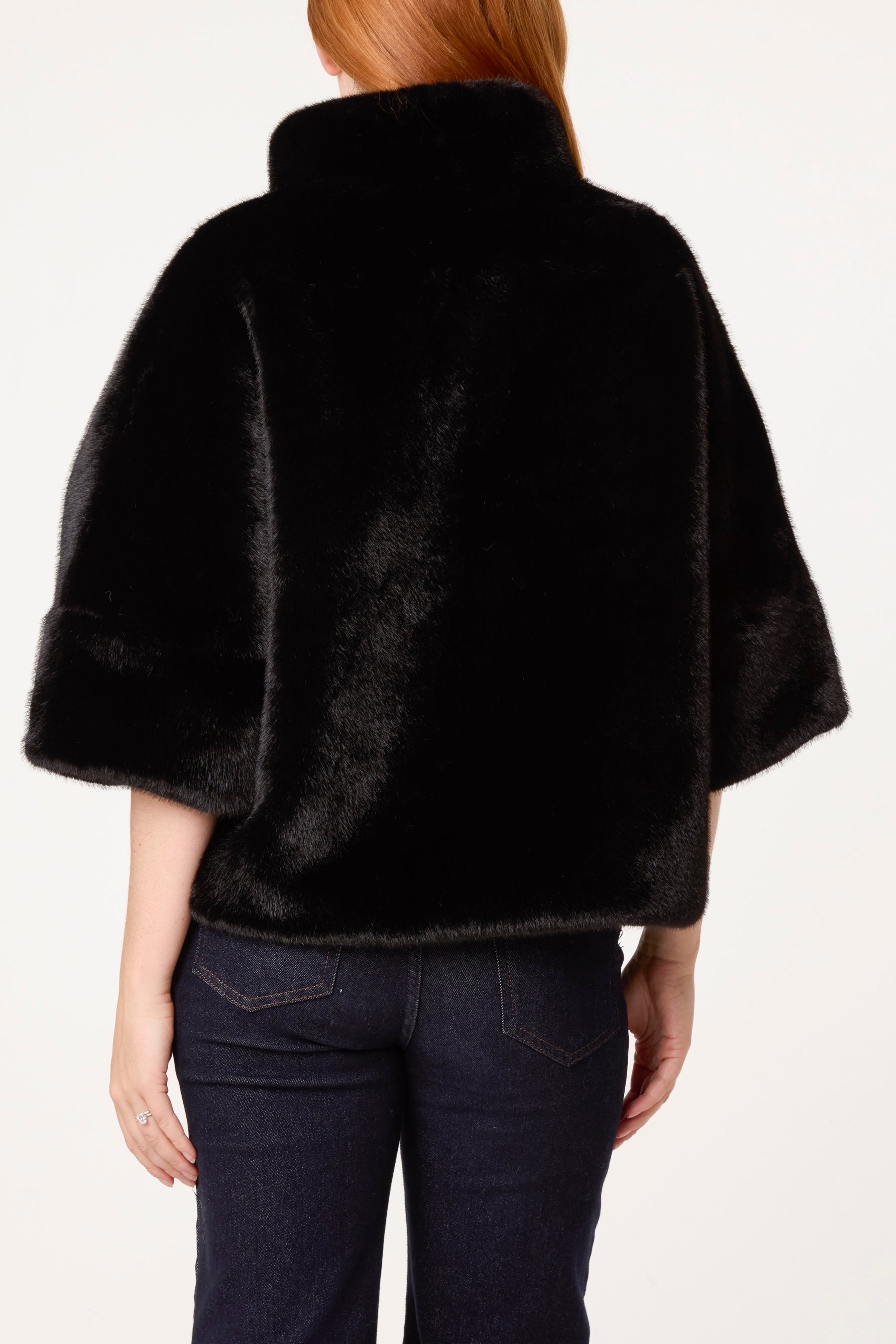 Faux Fur Short Jacket