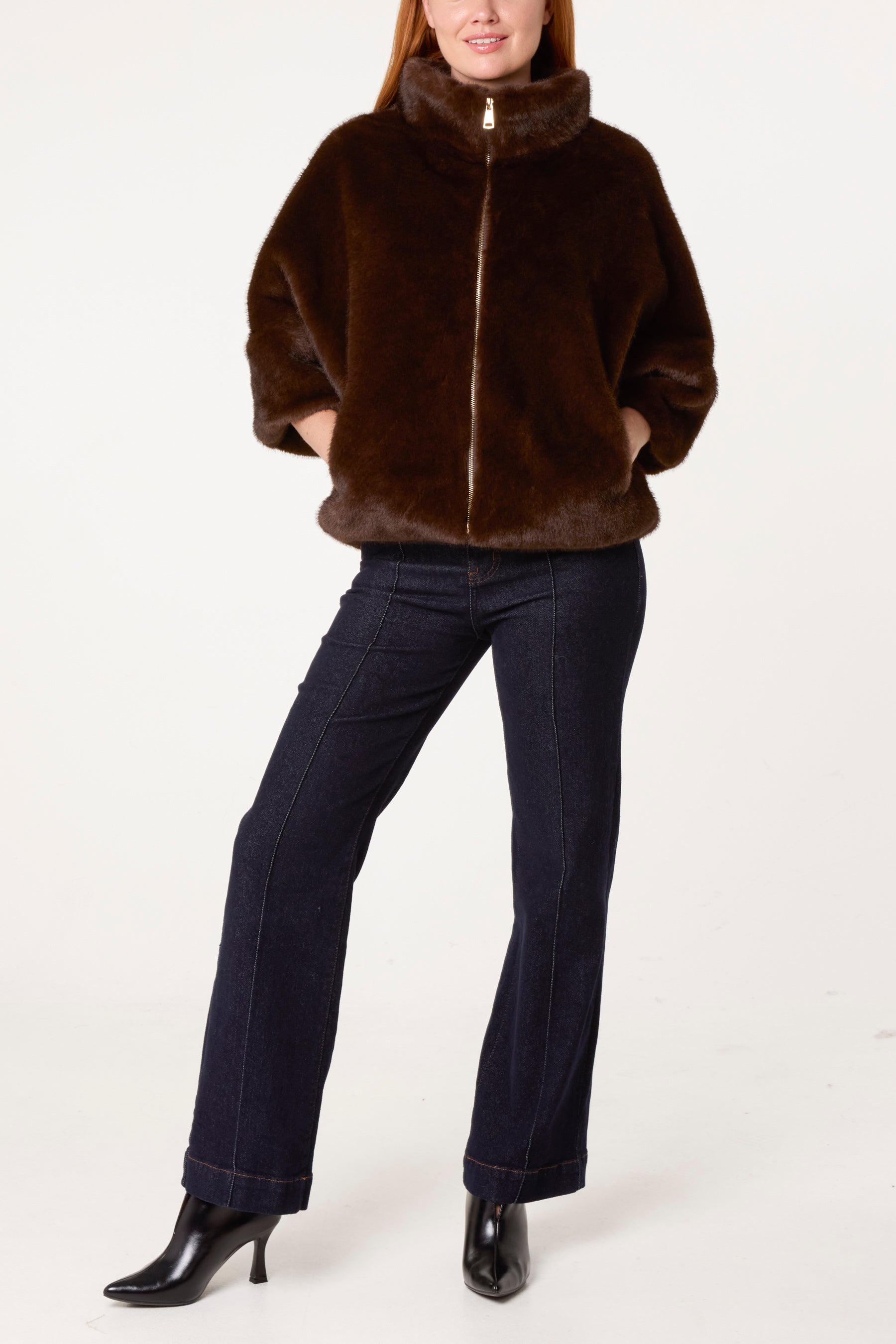 Faux Fur Short Jacket