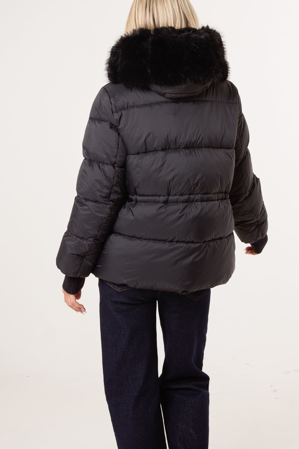Faux Fur Puffer Jacket