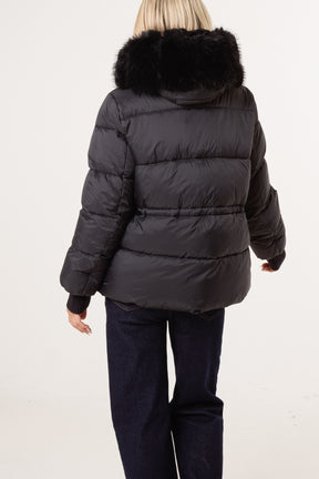 Faux Fur Puffer Jacket