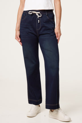 Elastic Waist Jeans - All Sizes