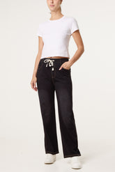 Elastic Wash Jeans - Size L