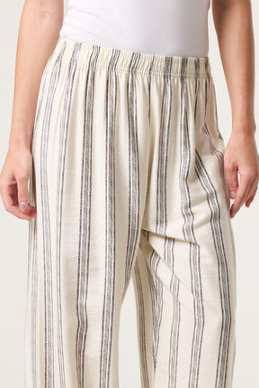 Striped Wide Leg Trouser