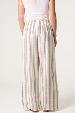 Striped Wide Leg Trouser