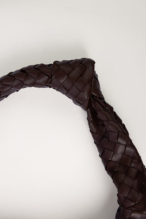 Braided Textured Hobo Bag