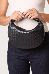 Textured Small Handbag
