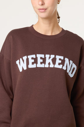 Weekend Cosy Cotton Sweatshirt