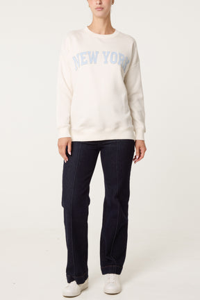 New York Cosy Cotton Sweatshirt