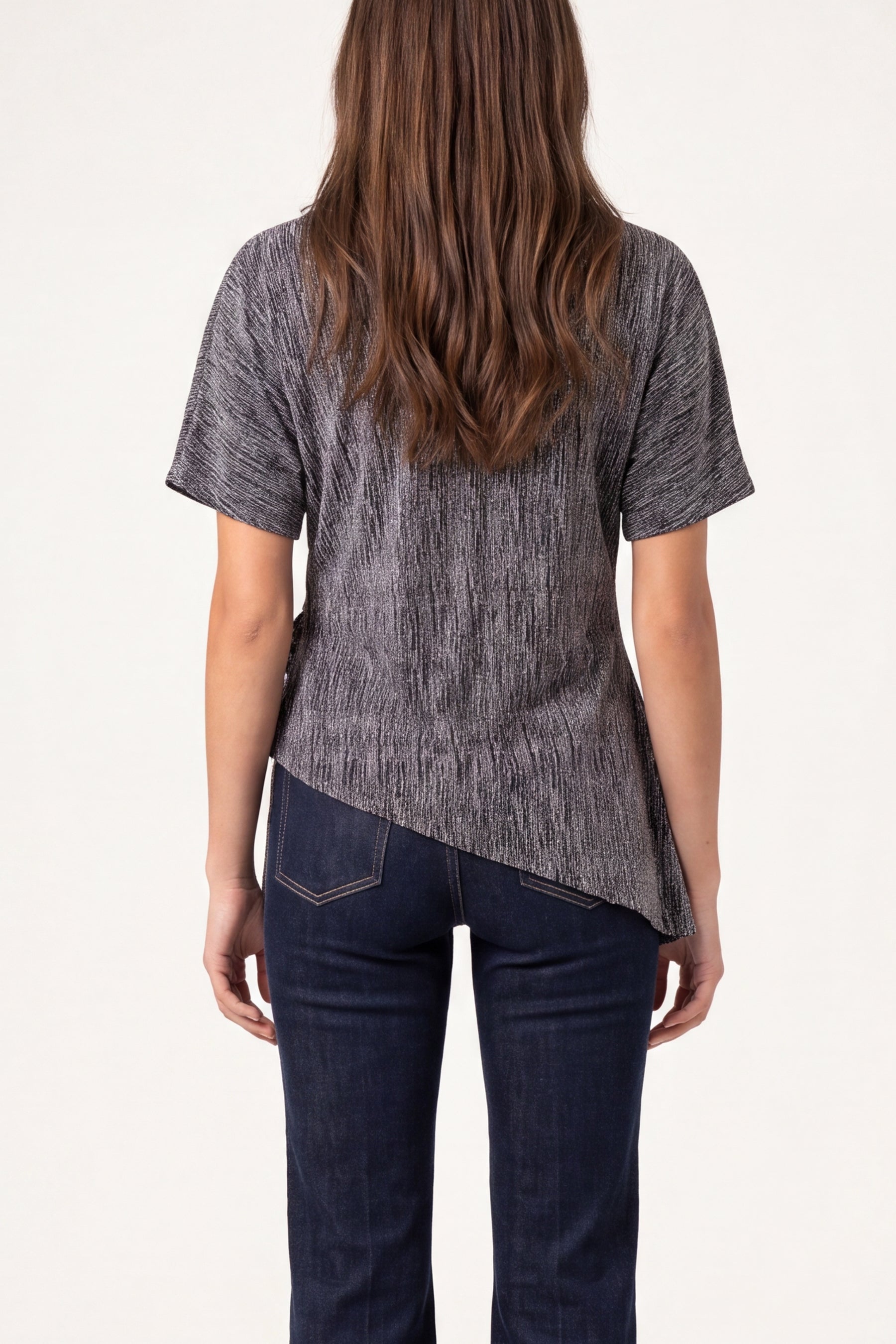 Rhinestone Side Tie Top