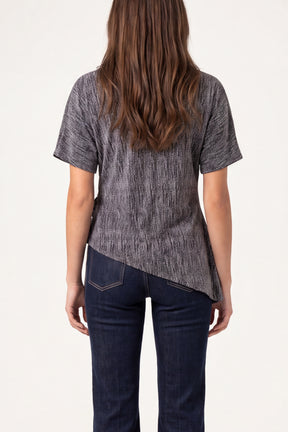 Rhinestone Side Tie Top