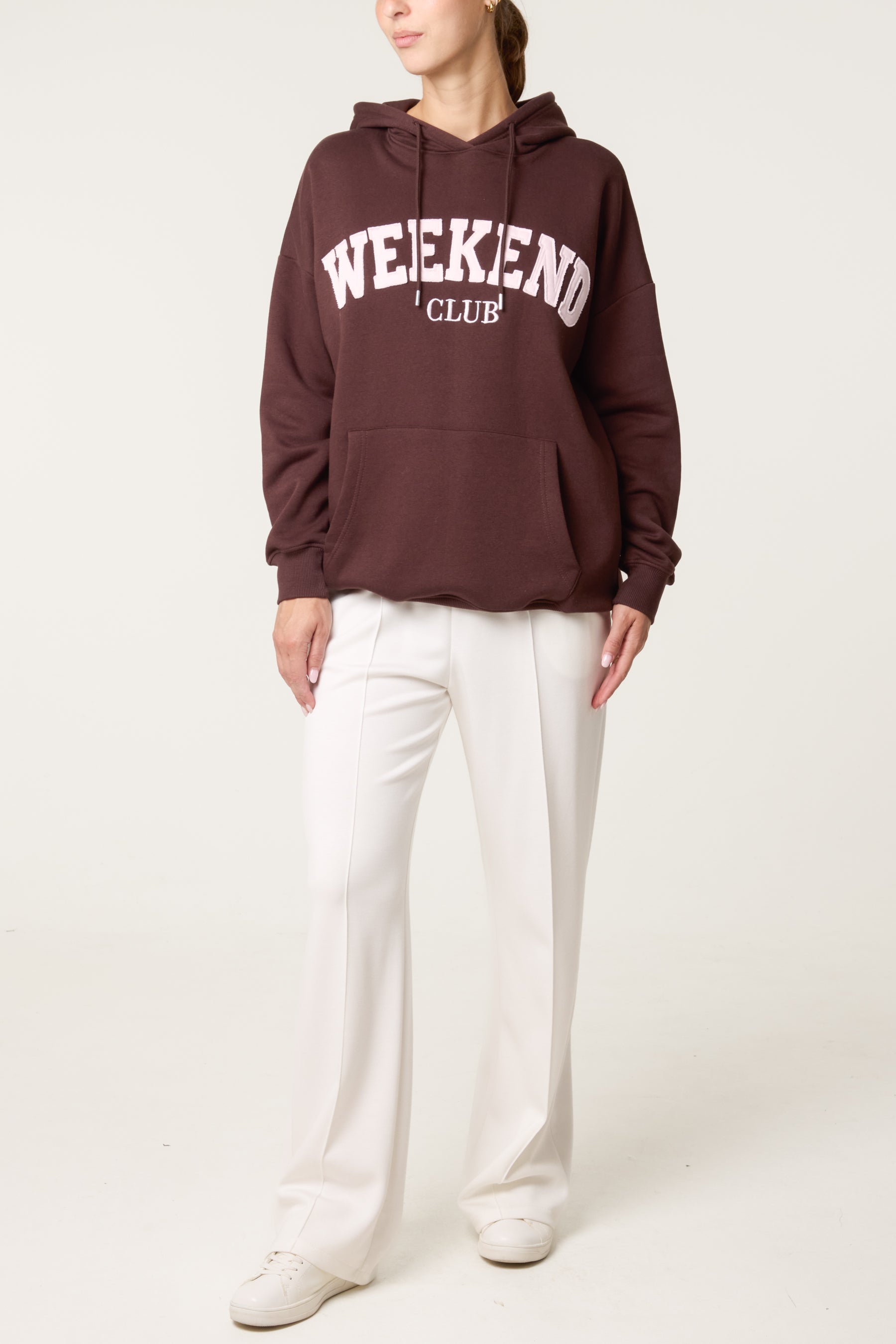 Comfy Weekend Club Cotton Blend Hoodie