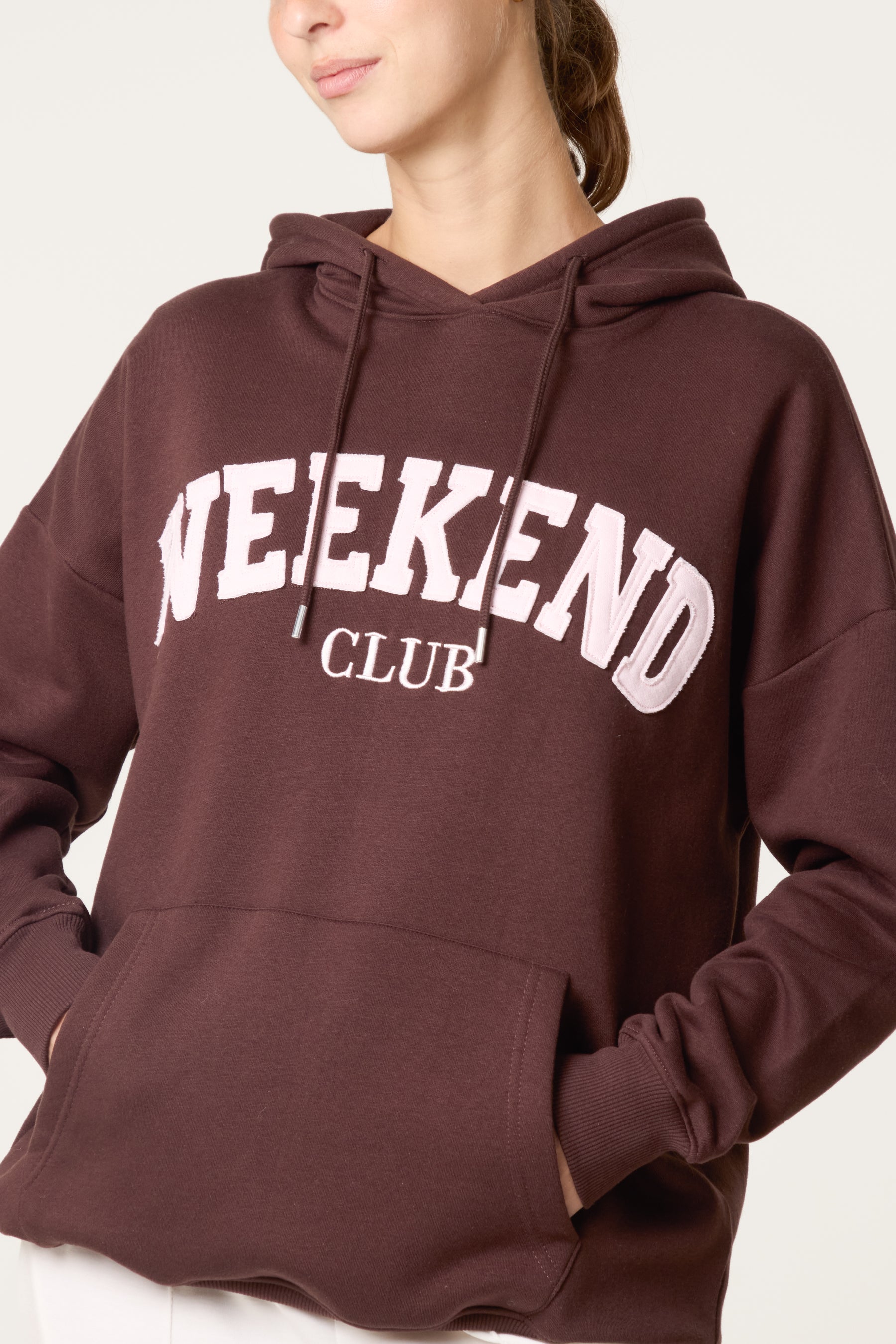 Comfy Weekend Club Cotton Blend Hoodie