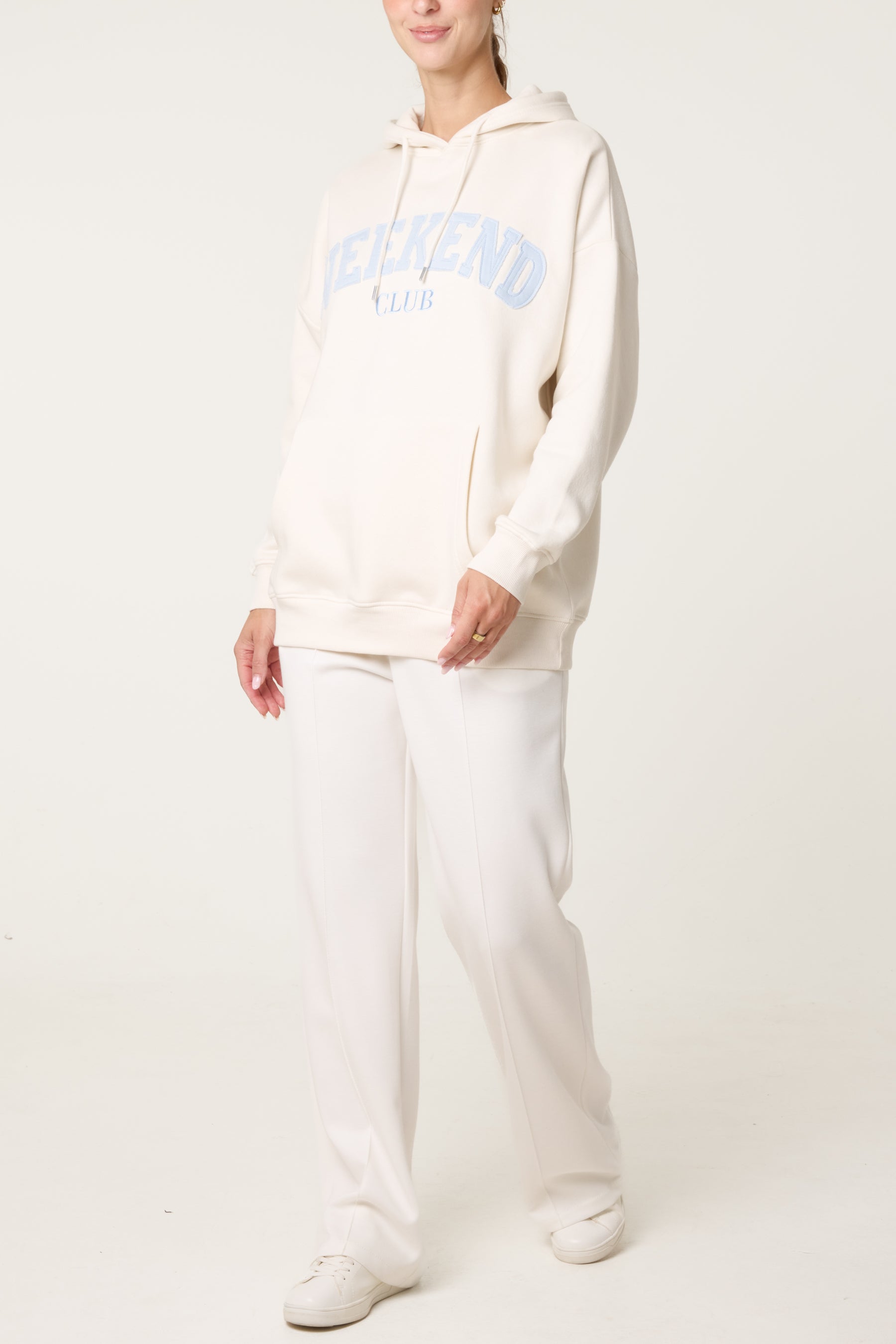 Comfy Weekend Club Cotton Blend Hoodie
