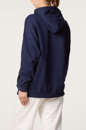 Comfy Weekend Club Cotton Blend Hoodie