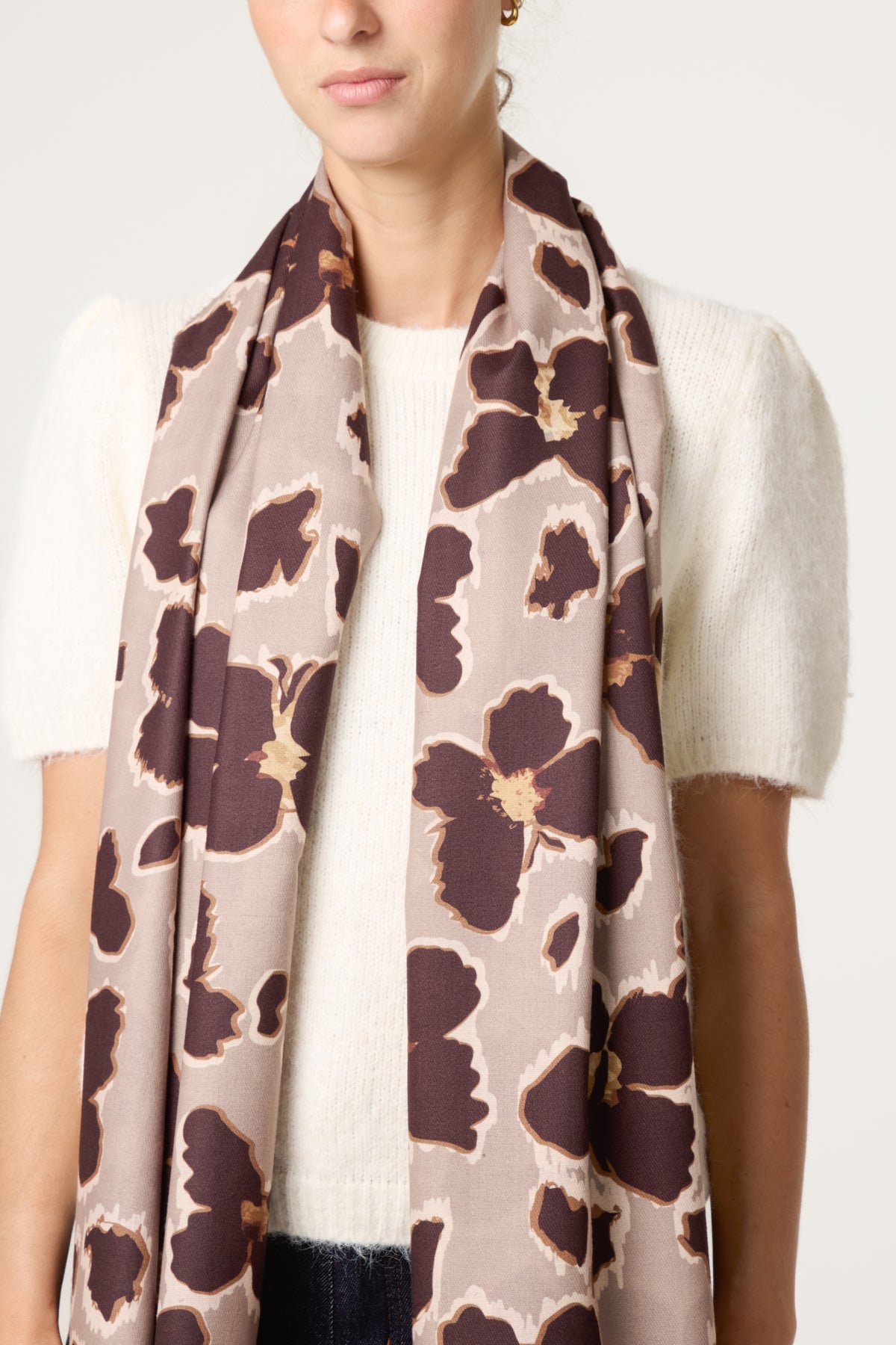 Butterfly Inspired Print Scarf