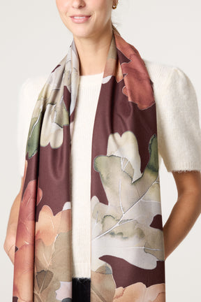 Floral Pattern Scarf