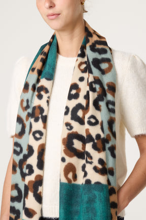 Bold Animal Print Scarf