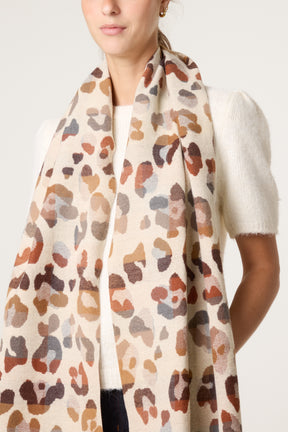 Colourful Animal Print Scarf
