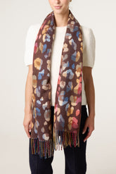 Colourful Animal Print Scarf