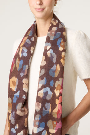 Colourful Animal Print Scarf